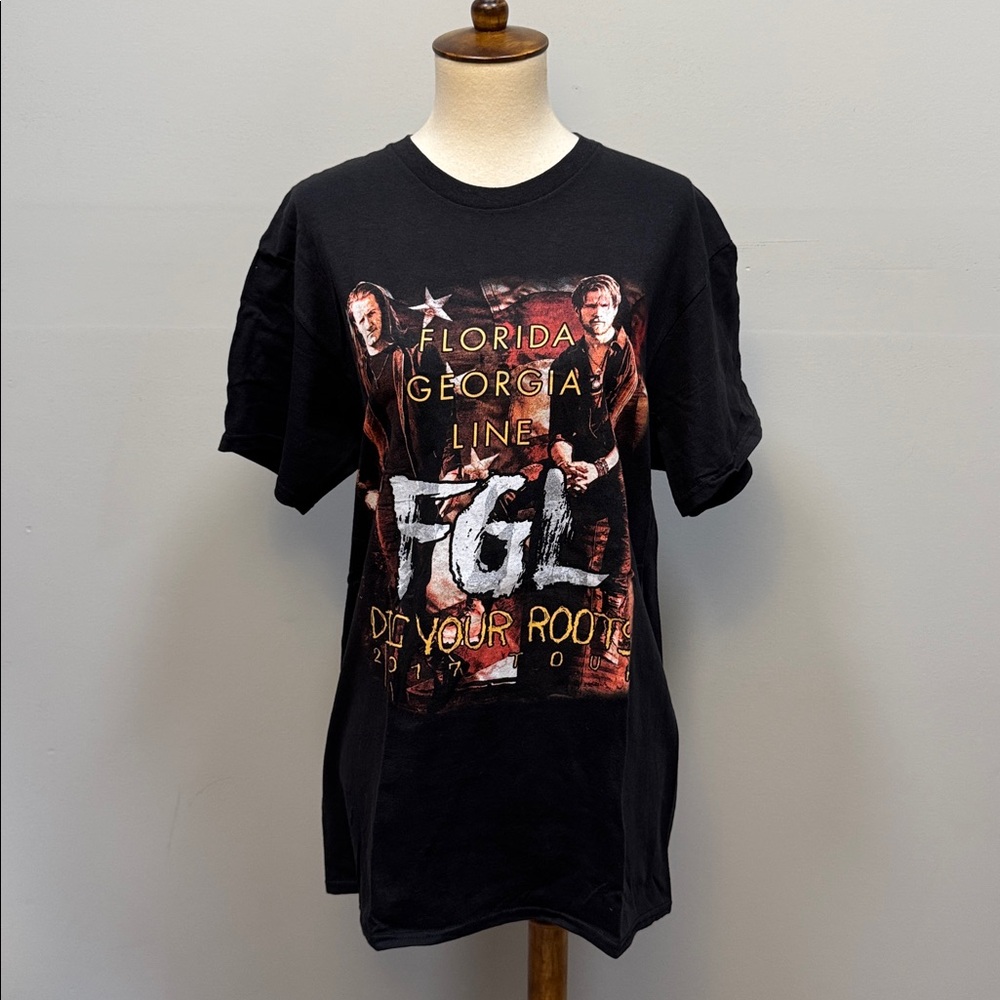 Florida Georgia Line 2017 Dig Your Roots tee